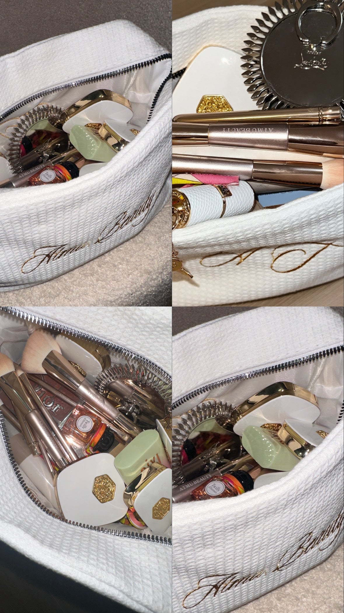 Custom Embroidered Makeup Bag 客製化刺繡化妝包