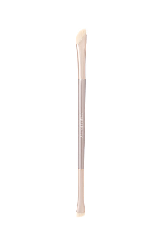 Dual-Ended Eyebrow Brush + Precision Liner Brush