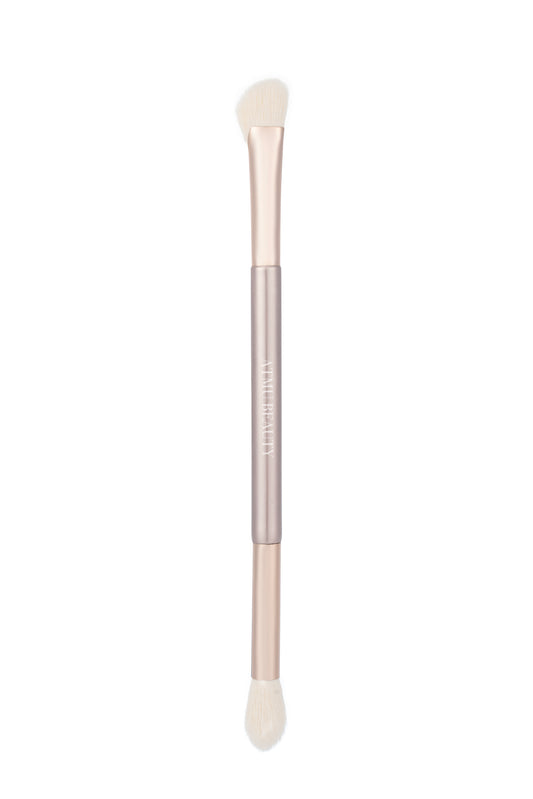 Dual-Ended Blending Eye and Face Brush + Precision Contour Brush