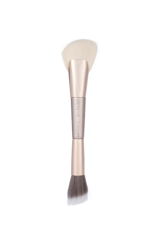 Dual-Ended Sculpting Brush + Duo Angled Stippling Brush